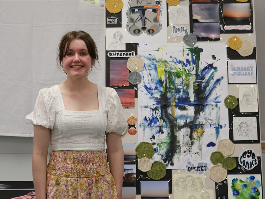 Year 12 major work exhibited in OnStage at Seymour Centre